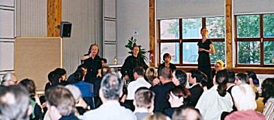 Improvisationstheater im Austausch mit dem Publikum